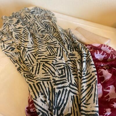 Trio of scarves Modern set