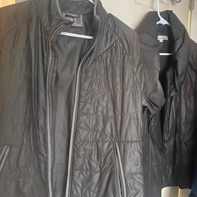 Pair winter jackets