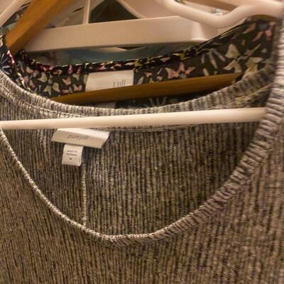 Full rack womanâ€™s clothing closet lot J Jill nicer brands. And everyday M L
