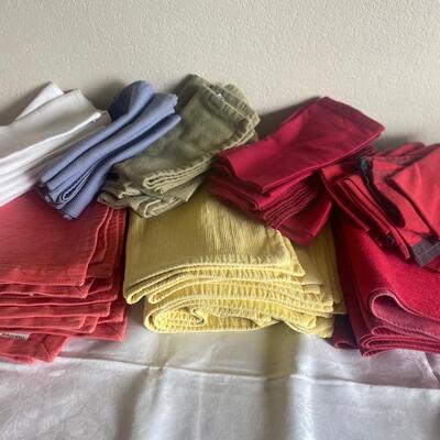 Massive placemat and napkin lot two sets crate and barrel