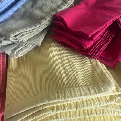 Massive placemat and napkin lot two sets crate and barrel