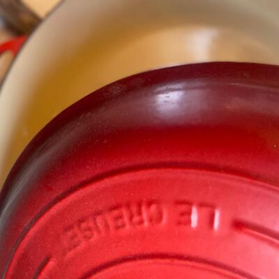 Le Creuset low roaster Dutch oven with lid 30