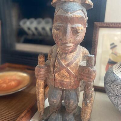 Nigerian wood figure