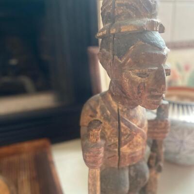 Nigerian wood figure