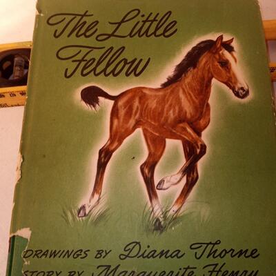 The Little Fellow 1945 Vintage Book Marguerite Henry illus Diana Thorne 1st with dust cover