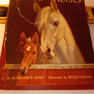 Album Of Horses By Marguerite Henry & Wesley Dennis Edition 1960 Hardcover