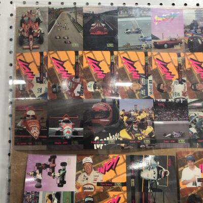 80) NASCAR | Uncut Indy 1992 Cards