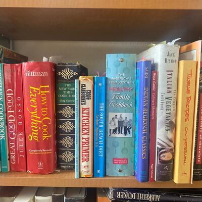 20 cookbooks shelf lot