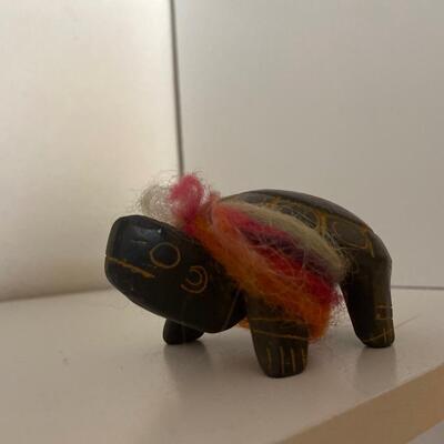 Folk clay turtle