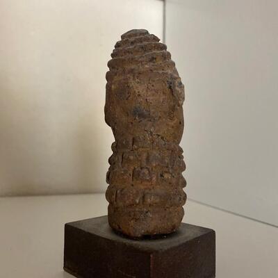 Funerial Terra cotta figure 3â€ Nok Africa Nigeria Ghana