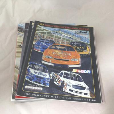 96)  NASCAR | Mixed Group of Driver Cards and Papers