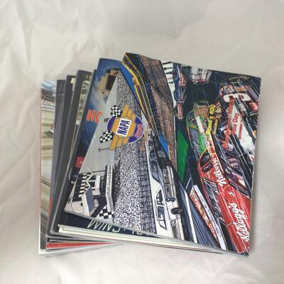 96)  NASCAR | Mixed Group of Driver Cards and Papers