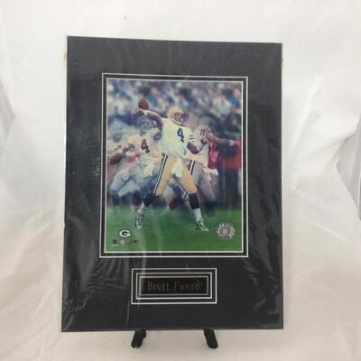 105) PACKERS | Brett Favre Prints with Engraved Nameplate