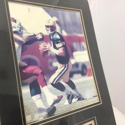 105) PACKERS | Brett Favre Prints with Engraved Nameplate