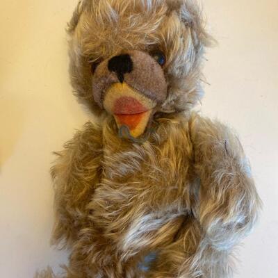 Vintage mohair  steiff bear no tag found