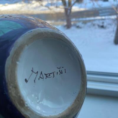 Handpainted pitcher