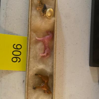 Antique miniature figurines