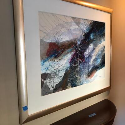 Large Original Painting of Trees