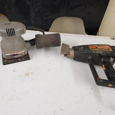 Sander & Hot Air Gun