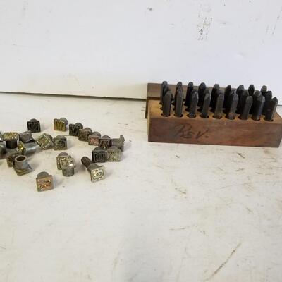 Alphabet Metal Punches