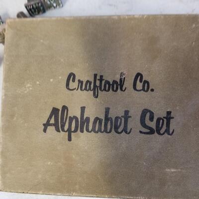 Alphabet Metal Punches
