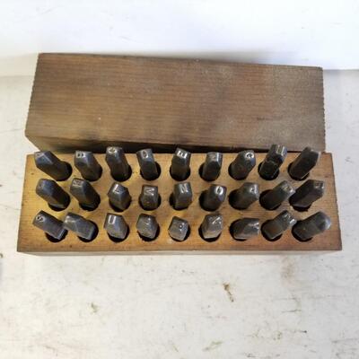 Alphabet Metal Punches
