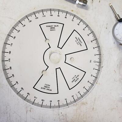 Camshaft Degree Wheel Kit
