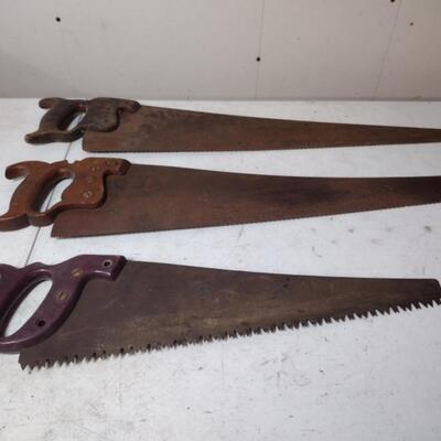 3 Handsaws