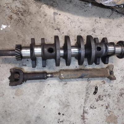 Axle & Crank Shaft