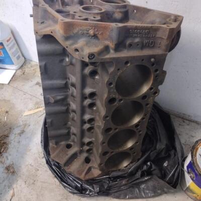 Engine Block & Skid Pan