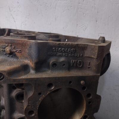 Engine Block & Skid Pan