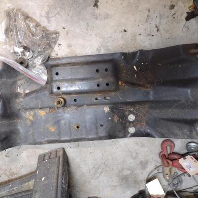 Engine Block & Skid Pan