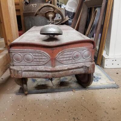 Fire Chief Pedal Car