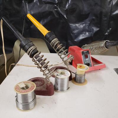 Soldering Iron Lot