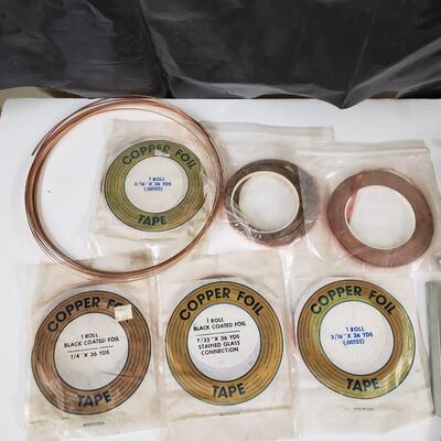 Copper Tape & Lead pieces