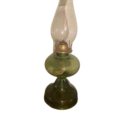 Antique oil lamp