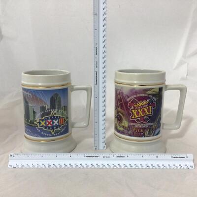 110) NFL | Packer XXXI Super Bowl Steins