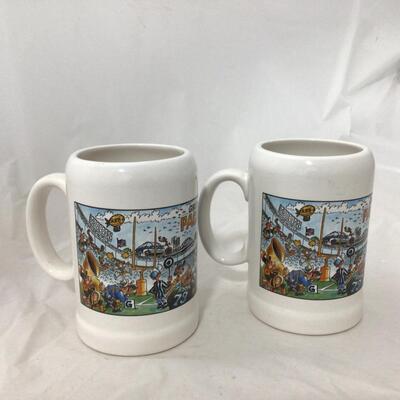 113) PACKERS | Fan Collector Steins