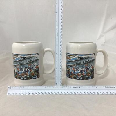 113) PACKERS | Fan Collector Steins