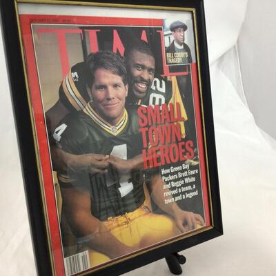 116) PACKERS | Magazines Reggie White, Brett Favre, and Antonio Freeman