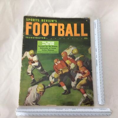 118) FOOTBALL | Sports Reviews Illustrated 1952 Issue