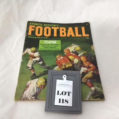 118) FOOTBALL | Sports Reviews Illustrated 1952 Issue