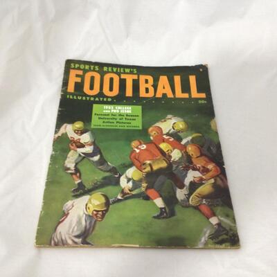 118) FOOTBALL | Sports Reviews Illustrated 1952 Issue