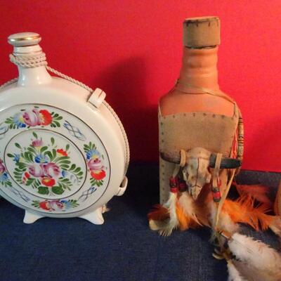 LOT 102  HOME DECOR BOTTLES