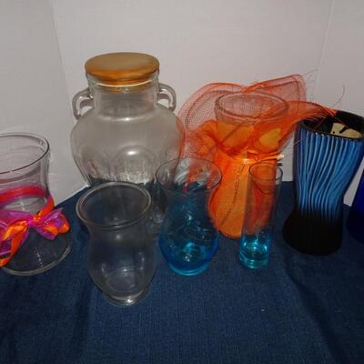 LOT 111. VASES