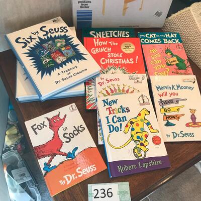 Lot of 8 Dr. Seuss Books