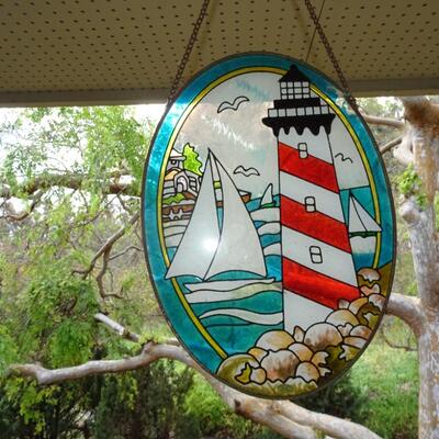 LOT 124. WIND CHIMES AND DECOR