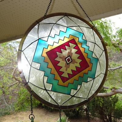 LOT 124. WIND CHIMES AND DECOR