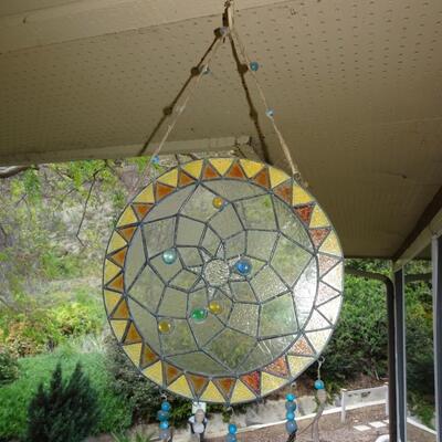 LOT 125. WIND CHIMES AND DECOR