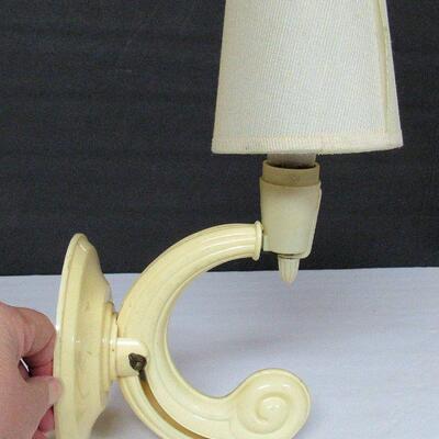 Vintage Art Deco Style Plastic Wall Lamp, Adjustible